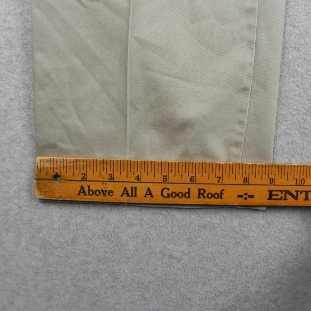Dockers Signature Khaki Pants Mens 36x34 Classic Fit Flex Comfort Tan Chinos